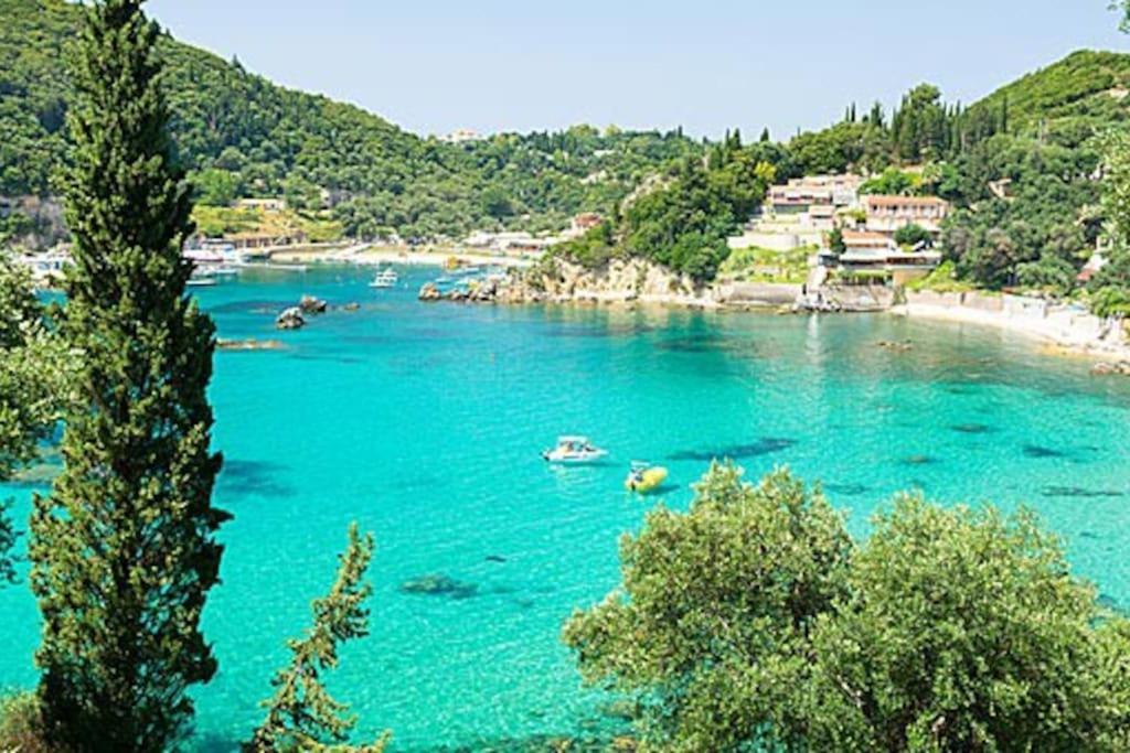 Apartmán Nephiria'S Cozy Apt In Kerkira! Corfu  Exteriér fotografie